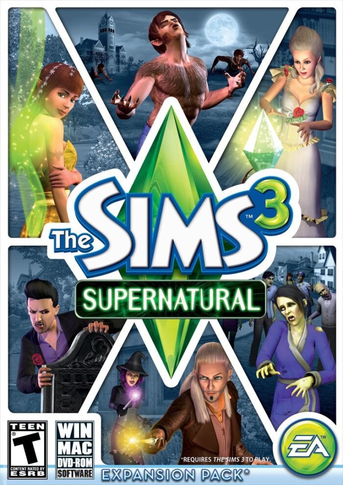TheSims3 Supernatural COVER - SpielMarkt