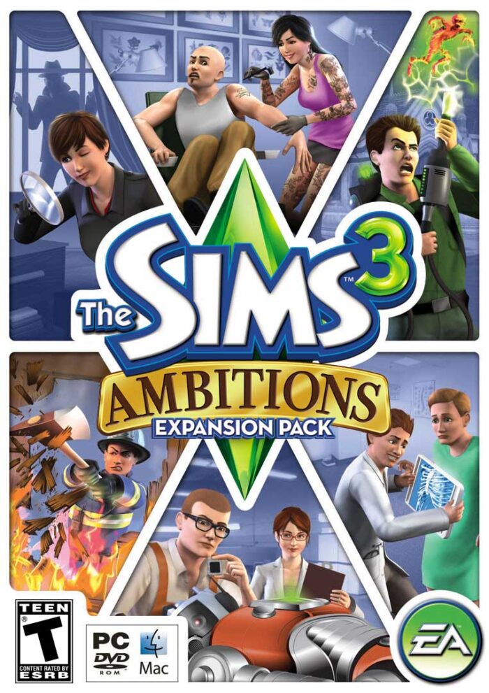 the sims 3 ambitions cover original - SpielMarkt