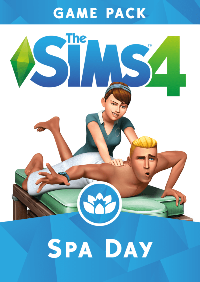 the sims 4 spa day cover original - SpielMarkt